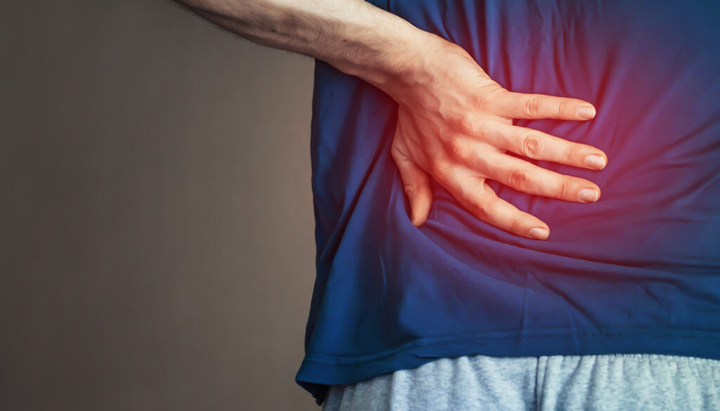 how do i know if my back pain is kidney related