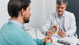 A Man Receiving Consultation From a Doctor On What Are the 3 Early Warning Signs of Kidney Disease